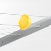 image:imageBrabantia  Concrete Tube Plastic  Clothes Drying Rack Accessories  Closable Cap  Ground  WeatherResistant Plastic  for Topspinner and LiftOMatic  Black  Size 2   45mm Pole197  50mm