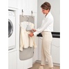 image:imageBrabantia  Foldable Steam Board  for High Pressure Clothes Steaming  Solid Heat Resistant Surface  Versatile Hanging Hook  Easier Steaming with Handheld Steamers  36 x 16 inches  GrayGray