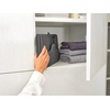 image:imageBrabantia  Foldable Steam Board  for High Pressure Clothes Steaming  Solid Heat Resistant Surface  Versatile Hanging Hook  Easier Steaming with Handheld Steamers  36 x 16 inches  GrayPepper Black