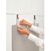 image:imageBrabantia  Foldable Steam Board  for High Pressure Clothes Steaming  Solid Heat Resistant Surface  Versatile Hanging Hook  Easier Steaming with Handheld Steamers  36 x 16 inches  GrayGray