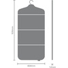image:imageBrabantia  Foldable Steam Board  for High Pressure Clothes Steaming  Solid Heat Resistant Surface  Versatile Hanging Hook  Easier Steaming with Handheld Steamers  36 x 16 inches  GrayPepper Black