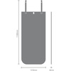 image:imageBrabantia  Foldable Steam Board  for High Pressure Clothes Steaming  Solid Heat Resistant Surface  Versatile Hanging Hook  Easier Steaming with Handheld Steamers  36 x 16 inches  GrayGray