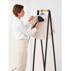 image:imageBrabantia  Foldable Steam Board  for High Pressure Clothes Steaming  Solid Heat Resistant Surface  Versatile Hanging Hook  Easier Steaming with Handheld Steamers  36 x 16 inches  GrayPepper Black