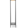image:imageBrabantia  Linn Clothes Rack  MultiFunctional  Space Saver  Adjustable Shelves  Wardrobe Hanging  Drying Rack  Freestanding  Stable  White  LargeBlack