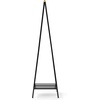 image:imageBrabantia  Linn Clothes Rack  MultiFunctional  Space Saver  Adjustable Shelves  Wardrobe Hanging  Drying Rack  Freestanding  Stable  White  LargeBlack