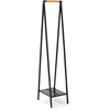 image:imageBrabantia  Linn Clothes Rack  MultiFunctional  Space Saver  Adjustable Shelves  Wardrobe Hanging  Drying Rack  Freestanding  Stable  White  LargeBlack