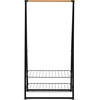 image:imageBrabantia  Linn Clothes Rack  MultiFunctional  Space Saver  Adjustable Shelves  Wardrobe Hanging  Drying Rack  Freestanding  Stable  White  LargeBlack