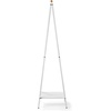 image:imageBrabantia  Linn Clothes Rack  MultiFunctional  Space Saver  Adjustable Shelves  Wardrobe Hanging  Drying Rack  Freestanding  Stable  White  LargeWhite