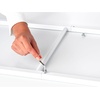 image:imageBrabantia  Linn Dressboy  Multi Purpose Clothes Stand  Hanging Airing or Drying  with Hook for Hanging  Compact Clothes Airer  Rail for Clothing or Towels  Home Accessory  Matt BlackWhite
