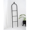 image:imageBrabantia  Linn Dressboy  Multi Purpose Clothes Stand  Hanging Airing or Drying  with Hook for Hanging  Compact Clothes Airer  Rail for Clothing or Towels  Home Accessory  Matt BlackMatt Black