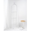 image:imageBrabantia  Linn Dressboy  Multi Purpose Clothes Stand  Hanging Airing or Drying  with Hook for Hanging  Compact Clothes Airer  Rail for Clothing or Towels  Home Accessory  Matt BlackWhite