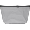 image:imageBrabantia Bo Laundry Hamper Replacement  Large Compartment Portable amp Hygienic  Cotton Bag with Velcro Closing  Gray1 x 16 Gal Compartment