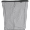 image:imageBrabantia Bo Laundry Hamper Replacement  Large Compartment Portable amp Hygienic  Cotton Bag with Velcro Closing  Gray2 x 12 Gal Compartments