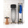 image:imageBrabantia Comfort Ironing Board with Solid Steam Iron Rest  Medium Size B  Fairtrade Metalized Cover  Adjustable Height 2738 Easy Fold AntiCollapse Lock NonSlip FeetTitan Oval