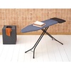 image:imageBrabantia Comfort Ironing Board with Solid Steam Iron Rest  Medium Size B  Fairtrade Metalized Cover  Adjustable Height 2738 Easy Fold AntiCollapse Lock NonSlip FeetDenim Blue