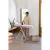 image:imageBrabantia Comfort Ironing Board with Solid Steam Iron Rest  Medium Size B  Fairtrade Metalized Cover  Adjustable Height 2738 Easy Fold AntiCollapse Lock NonSlip FeetLilac Waves