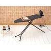 image:imageBrabantia Comfort Ironing Board with Solid Steam Iron Rest  Medium Size B  Fairtrade Metalized Cover  Adjustable Height 2738 Easy Fold AntiCollapse Lock NonSlip FeetBlack