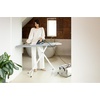 image:imageBrabantia Comfort Ironing Board with Solid Steam Iron Rest  Medium Size B  Fairtrade Metalized Cover  Adjustable Height 2738 Easy Fold AntiCollapse Lock NonSlip FeetMetallized