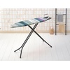 image:imageBrabantia Compact Ironing Board with LeftRight Adjustable Steam Iron Rest  Small Size A  Fairtrade Denim Black Cover  Adjustable Height 2738 Easy Fold AntiCollapse Lock NonSlip FeetMorning Breeze