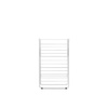 image:imageBrabantia HangOn Clothes Drying Rack with Garment Rail  67ft 20m  Matt Black  Large Indoor Clothes Airer Laundry Stand with 2 FoldOut Wings amp Hanger Hooks Folds Flat  Fits 2 Full LoadsFresh White