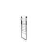 image:imageBrabantia HangOn Clothes Drying Rack with Garment Rail  67ft 20m  Matt Black  Large Indoor Clothes Airer Laundry Stand with 2 FoldOut Wings amp Hanger Hooks Folds Flat  Fits 2 Full LoadsMetallic Gray