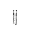 image:imageBrabantia HangOn Clothes Drying Rack with Garment Rail  67ft 20m  Matt Black  Large Indoor Clothes Airer Laundry Stand with 2 FoldOut Wings amp Hanger Hooks Folds Flat  Fits 2 Full LoadsMetallic Gray