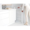 image:imageBrabantia HangOn Clothes Drying Rack with Garment Rail  82ft 25m  White  Large Indoor Clothes Airer Laundry Stand with 2 FoldOut Wings amp Hanger Hooks Folds Flat  Fits 3 Full LoadsFresh White