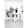 image:imageBrabantia HangOn Clothes Drying Rack with Garment Rail  82ft 25m  White  Large Indoor Clothes Airer Laundry Stand with 2 FoldOut Wings amp Hanger Hooks Folds Flat  Fits 3 Full LoadsMatt Black