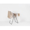 image:imageBrabantia HangOn Compact Clothes Drying Rack  49ft 15m  Matt Black  Small Indoor Clothes Airer Laundry Stand with 2 FoldOut Wings amp Hanger Hooks Folds Flat Ideal for Condos  Fits Full Load02 matte black 15M