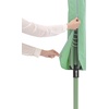 image:imageBrabantia LiftOMatic 50m  Ground Spike  Acc Metallic GreyLeaf Green