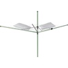 image:imageBrabantia LiftOMatic 50m  Ground Spike  Acc Metallic GreyLeaf Green