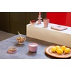 image:imageBrabantia Make amp Take Breakfast Bowl with Removable Clear Compartment for Toppings Light Gray 100 Leakproof Microwave amp Freezer Safe Oats Fruit Cereal Container 17 fl ozLilac Pink
