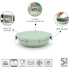 image:imageBrabantia Make amp Take Lunch Bowl Jade Green 100 Leakproof Convenient Flat Design Microwave amp Freezer Safe Pasta Noodles Meal Prep Container 34ozJade Green