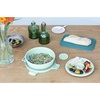 image:imageBrabantia Make amp Take Lunch Bowl Jade Green 100 Leakproof Convenient Flat Design Microwave amp Freezer Safe Pasta Noodles Meal Prep Container 34ozJade Green