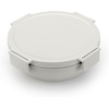 image:imageBrabantia Make amp Take Lunch Bowl Jade Green 100 Leakproof Convenient Flat Design Microwave amp Freezer Safe Pasta Noodles Meal Prep Container 34ozLight Gray