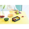 image:imageBrabantia Make amp Take Medium Lunch Box Jade Green BPAFree Airtight Snap Locks Microwave amp Freezer Safe Travel Meal Prep Container 37ozDark Gray