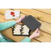 image:imageBrabantia Make amp Take Medium Lunch Box Jade Green BPAFree Airtight Snap Locks Microwave amp Freezer Safe Travel Meal Prep Container 37ozDark Gray