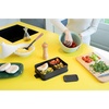 image:imageBrabantia Make amp Take Medium Lunch Box Jade Green BPAFree Airtight Snap Locks Microwave amp Freezer Safe Travel Meal Prep Container 37ozDark Gray