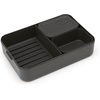 image:imageBrabantia Make amp Take Medium Lunch Box Jade Green BPAFree Airtight Snap Locks Microwave amp Freezer Safe Travel Meal Prep Container 37ozDark Gray