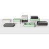 image:imageBrabantia Make amp Take Medium Lunch Box Jade Green BPAFree Airtight Snap Locks Microwave amp Freezer Safe Travel Meal Prep Container 37ozJade Green