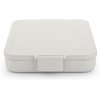 image:imageBrabantia Make amp Take Medium Lunch Box Jade Green BPAFree Airtight Snap Locks Microwave amp Freezer Safe Travel Meal Prep Container 37ozLight Gray