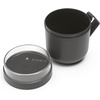 image:imageBrabantia Make amp Take Soup Mug with Handle amp Removable Clear Compartment for Toppings Jade Green 100 Leakproof Microwave amp Freezer Safe Meal Prep Container 20 fl ozDark Gray