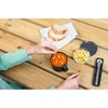 image:imageBrabantia Make amp Take Soup Mug with Handle amp Removable Clear Compartment for Toppings Jade Green 100 Leakproof Microwave amp Freezer Safe Meal Prep Container 20 fl ozDark Gray