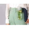 image:imageBrabantia Make amp Take Water Bottle with Strainer 17oz  Travel Water Bottle with Handle amp Fruit Sieve Infuser  Leakproof  Infuser  Easy Filling  Transparent  Dishwasher Safe  Light GrayLight Gray