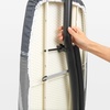 image:imageBrabantia Premium Ironing Board with Heat Resistant Parking Zone  XLarge Size D  Fairtrade Bubbles  Tall amp Wide Adjustable Height 3140 Easy Fold AntiCollapse Lock NonSlip FeetSpring Bubbles