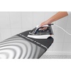 image:imageBrabantia Premium Ironing Board with Heat Resistant Parking Zone  XLarge Size D  Fairtrade Bubbles  Tall amp Wide Adjustable Height 3140 Easy Fold AntiCollapse Lock NonSlip FeetTitan Oval