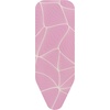 image:imageBrabantia Replacement Ironing Board Cover  AllinOne Set  Fits XL Comfort Board Size C  Fairtrade New Dawn Cover  100 Cotton Cover  Foam Padding Layer  for Brabantia Ironing Board CLilac Waves
