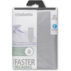 image:imageBrabantia Replacement Ironing Board Cover  AllinOne Set  Fits XL Comfort Board Size C  Fairtrade New Dawn Cover  100 Cotton Cover  Foam Padding Layer  for Brabantia Ironing Board CMetallised