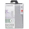 image:imageBrabantia Replacement Ironing Board Cover  AllinOne Set  Fits XL Comfort Board Size C  Fairtrade New Dawn Cover  100 Cotton Cover  Foam Padding Layer  for Brabantia Ironing Board CMetalized
