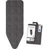 image:imageBrabantia Replacement Ironing Board Cover  AllinOne Set  Fits XL Comfort Board Size C  Fairtrade New Dawn Cover  100 Cotton Cover  Foam Padding Layer  for Brabantia Ironing Board CDenim Black